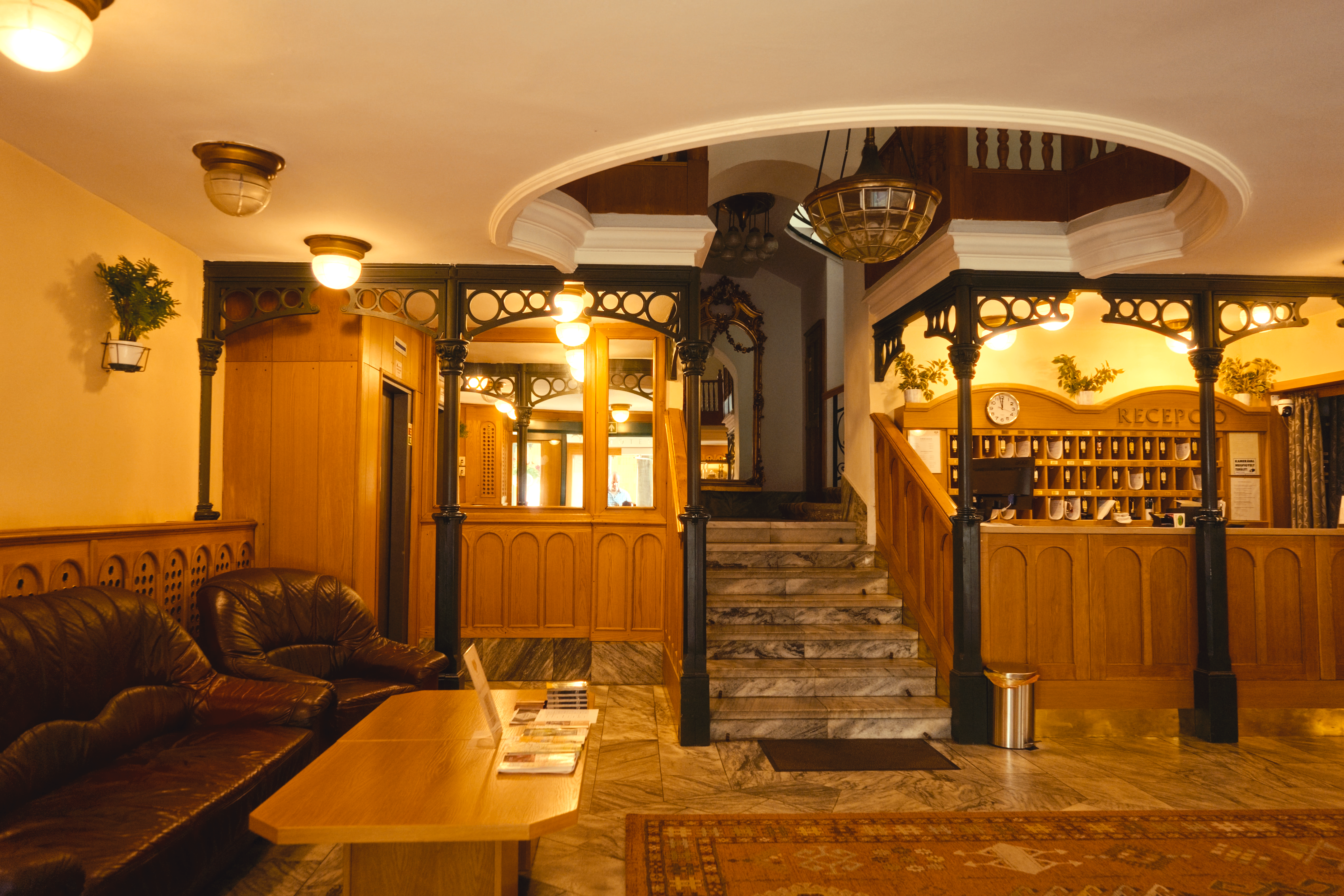 Reception & Common Areas at the Pannonia Hotel Miskolc